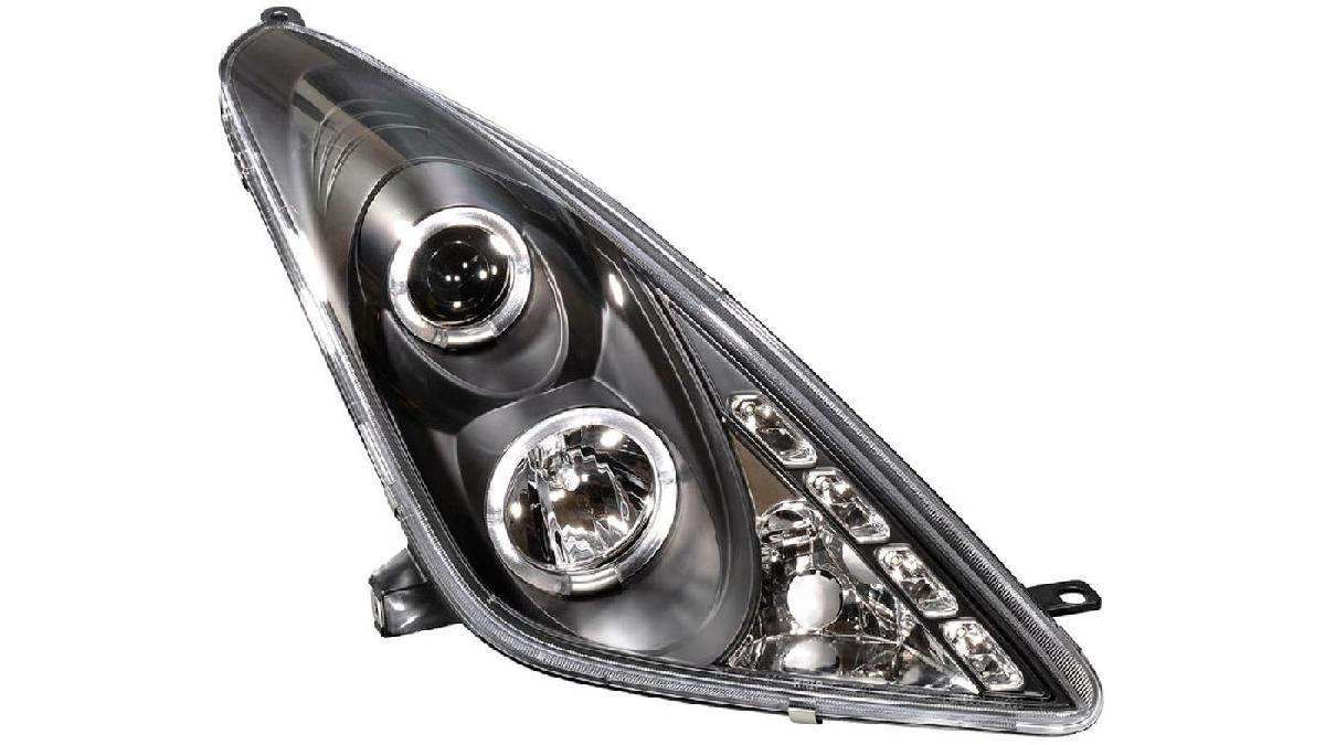 Set+de+phares+sur+mesure+pour+Toyota+Celica+2001-2005+-+Noir+-+incl.+Angel-Eyes